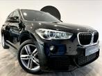 BMW X1 2.0 dA/ PACK M/ LED/ CUIR/ GPS/ LUM.D'AMBIANCE, Auto's, BMW, 1995 cc, 4 cilinders, Zwart, Leder