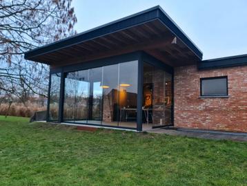 Glazen Schuifwanden Actie €230,- per meter (glas) beschikbaar voor biedingen