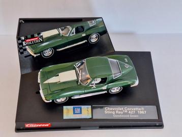 Carrera Evolution Chevrolet Corvette Sting Ray 427 1967 Good beschikbaar voor biedingen