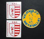 3 stickers Voetbal, Ophalen of Verzenden, Gebruikt
