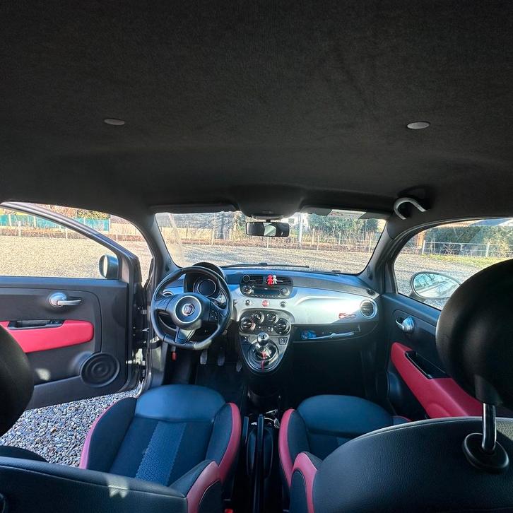 Fiat 500 S 2015, Autos, Fiat, Particulier, Essence, Boîte manuelle, Argent ou Gris, Enlèvement