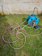 Tuyau d'arrosage en bobine L=+40 m +accessoires à Houthalen, Enlèvement, Tuyau d'arrosage