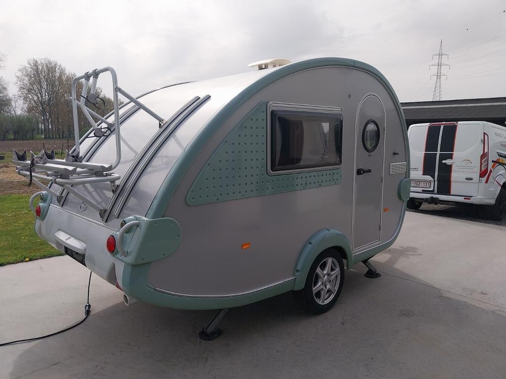 Tab 320RS keuringsvrij, Caravans en Kamperen, Rondzit, Bedrijf, Luifel, Knaus