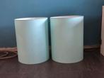2 lichtblauwe lampenkappen, Huis en Inrichting, Ophalen