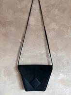 Sac à bandoulière élégant bleu marine — design unique, Autres marques, Cuir, Enlèvement ou Envoi, Utilisé