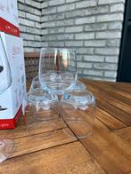 Waterglazen, Ophalen