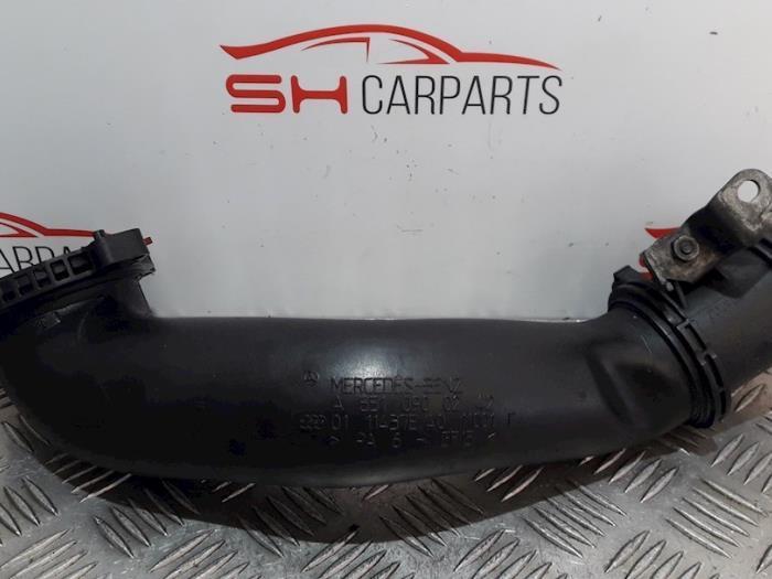 Aanzuigslang Lucht van een Mercedes C-Klasse, Auto-onderdelen, Motor en Toebehoren, Mercedes-Benz, Gebruikt, 3 maanden garantie