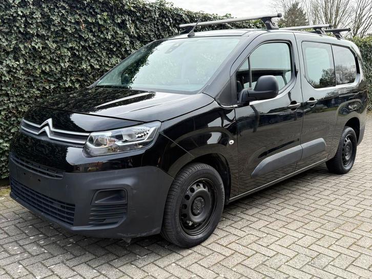 Citroën Berlingo L2 Double Cabine | 5 places | Euro6d | Navi, Autos, Camionnettes & Utilitaires, Entreprise, Airbags, Air conditionné