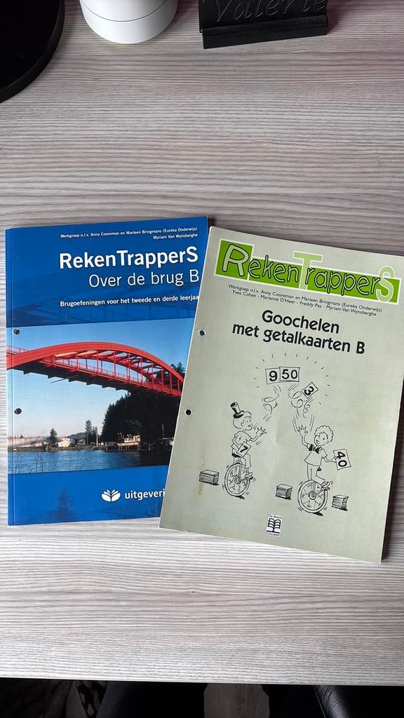 Rekenboeken 2de en 3de leerjaar, Livres, Livres scolaires, Enlèvement, Comme neuf, Secondaire, Mathématiques A