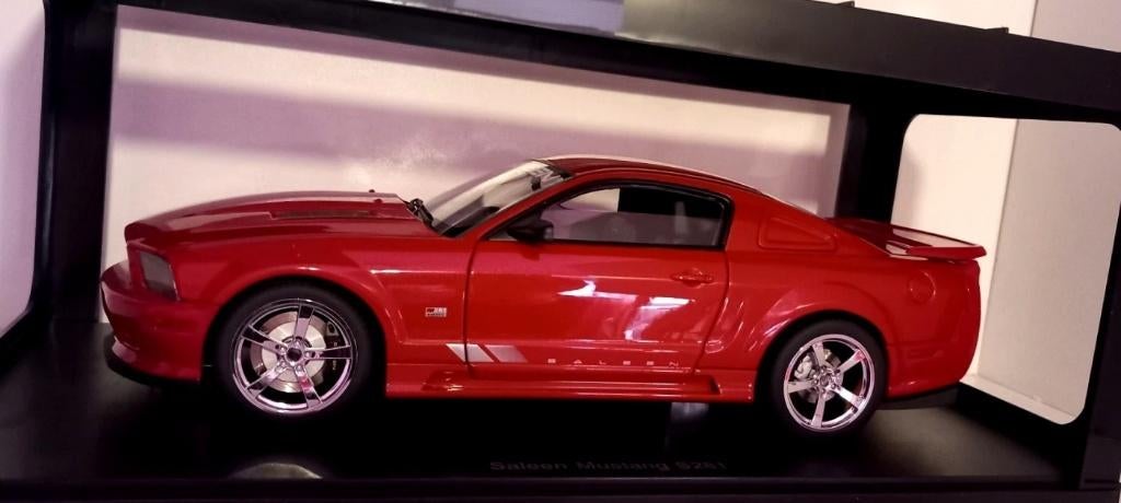 1/18 Ford Mustang Saleen S281 Extrême 2007 AUtoart, Hobby & Loisirs créatifs, Voitures miniatures | 1:18, Enlèvement ou Envoi