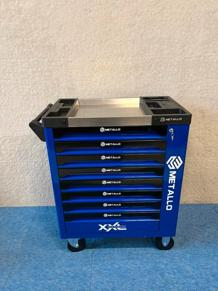 Nieuwe Metallo 8 lades gevulde gereedschapwagen, Autos : Divers, Outils de voiture, Neuf, Enlèvement
