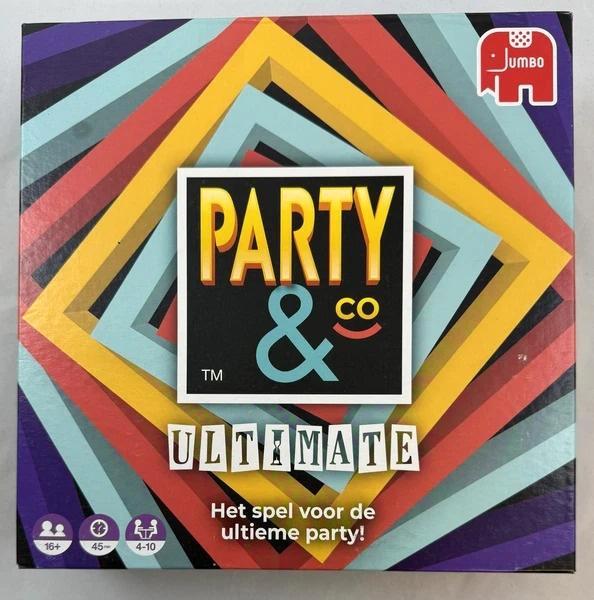 Party & Co Ultimate Jumbo Bordspel Nederlandse Versie, Hobby en Vrije tijd, Gezelschapsspellen | Bordspellen, Zo goed als nieuw