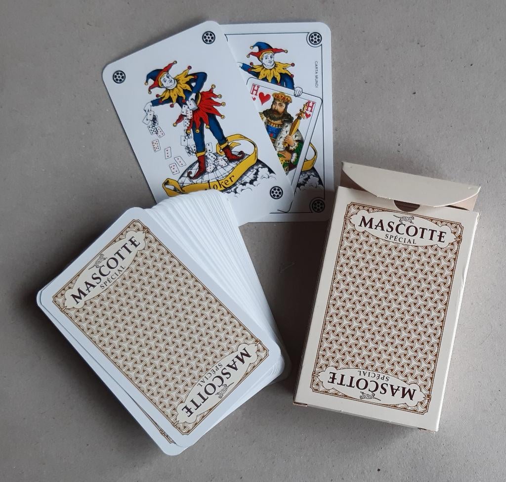 SPEELKAARTEN MASCOTTE SIGARETTEN PAPIER RECLAME TABAK TABAC, Verzamelen, Ophalen of Verzenden, Speelkaart(en)