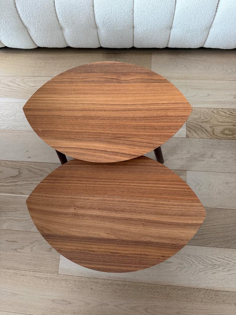 Salontafel, Ophalen, Gebruikt, 50 tot 75 cm, Rond