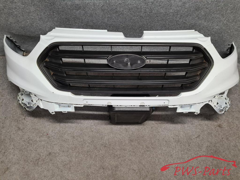 FORD TRANSIT CUSTOM FACELIFT VOORBUMPER GRILL ORIGINEEL, Ophalen, Gebruikt, -, Voor