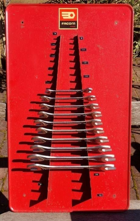 Facom scientific 10 delige set engelse maten, Ophalen, Gebruikt, Overige typen