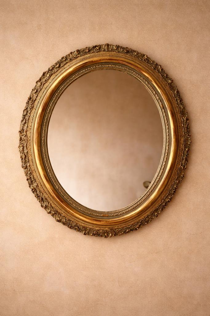 Miroir vintage, Maison & Meubles, Accessoires pour la Maison | Miroirs, Enlèvement, Utilisé