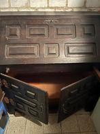 Oude houten secrétaire bureau, Ophalen