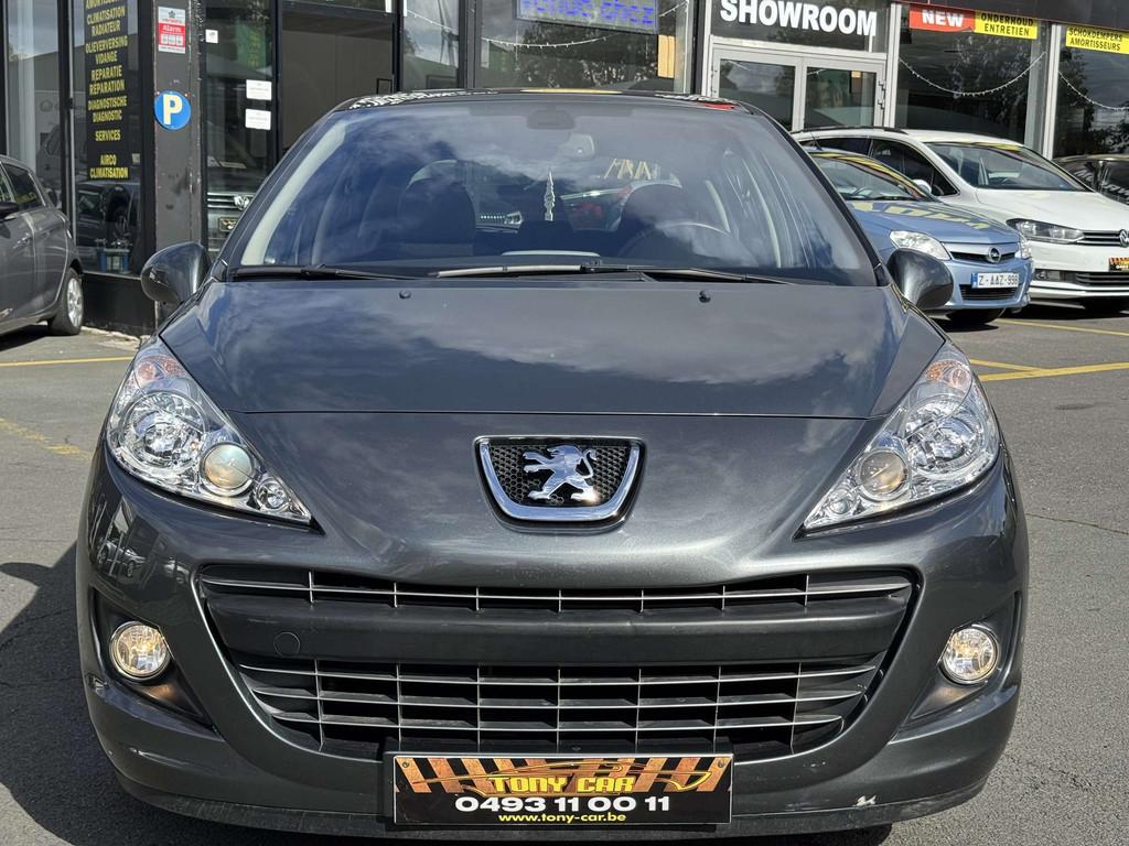 Peugeot 207 1.6i 16v✅113782km✅toit panoramique/Aico digi, Euro 5, Stof, Gebruikt, Zwart