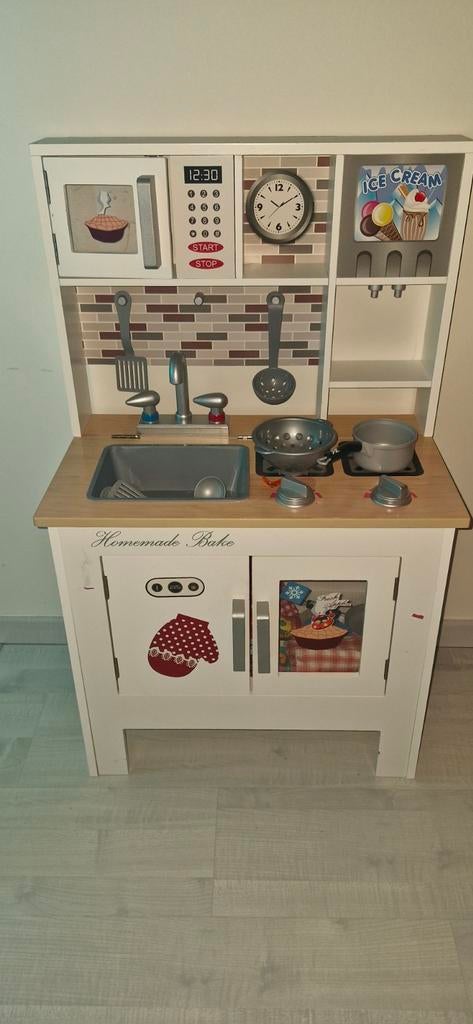 Speelkeuken, Ophalen, Zo goed als nieuw, Hout, Speelkeuken