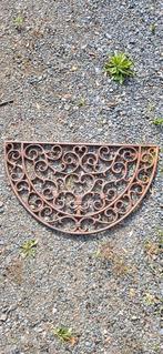 Paillasson demi-rond en fonte, Enlèvement, Comme neuf, Fonte, Paillasson