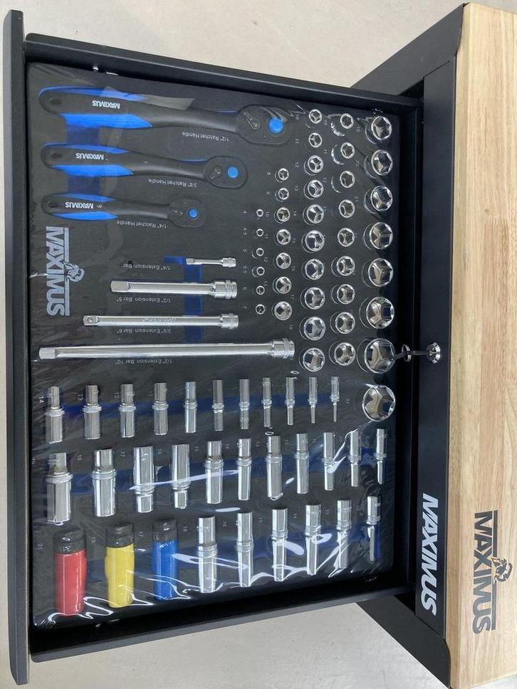 6 laden Gevulde Maximus gereedschapswagen / gereedschapskar, Autos : Divers, Outils de voiture, Neuf, Enlèvement