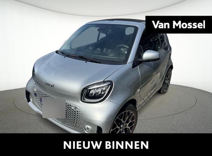 smart fortwo cabrio Elektromotor 60kW Comfort + LEDER + 1Y U, Auto's, Smart, Bedrijf, Te koop, ForTwo, Airbags, Airconditioning