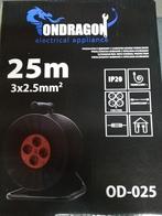 Moulinet électrique 3 x 2.5 mm²   25 m  NEUF, Bricolage & Construction, Enlèvement, Neuf, Autres types