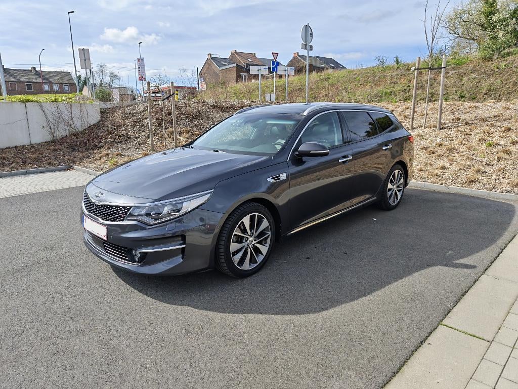 Kia Optima 1.7crdi boite auto, Autos, Kia, Cuir, Argent ou Gris, Euro 6, Optima