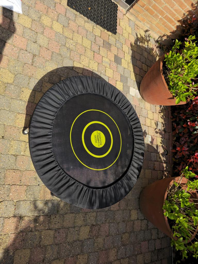 Mini kindertrampiline of fitness trampoline, Sport en Fitness, Fitnessapparatuur, Nieuw, Ophalen