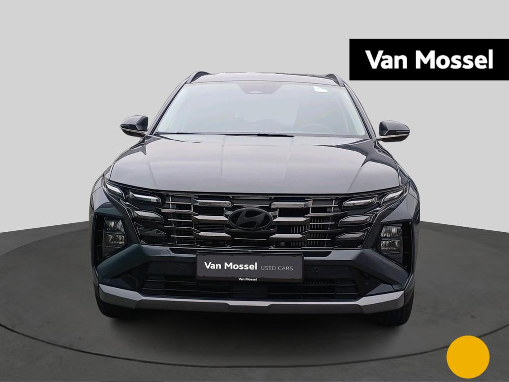 Hyundai Tucson 1.6 T-GDi 48V Feel 7-DCT, https://public.car-pass.be/vhr/0f90a2d5-3a7d-4e6b-8e30-be043d643c84, Stof, Gebruikt, 4 cilinders