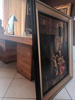Schilderij pieter de hooch , groot stuk, Antiek en Kunst, Ophalen