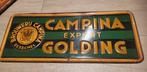 Campina bier dessel emaille plaatjes, Verzamelen, Ophalen of Verzenden, Zo goed als nieuw
