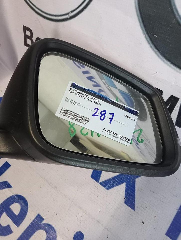 Bmw 4-Serie Buitenspiegel Rechts 2014, Auto-onderdelen, Spiegels, BMW, Gebruikt, Ophalen of Verzenden