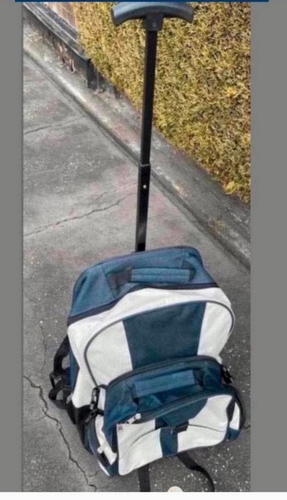 Rugzak, Ophalen, Zo goed als nieuw, Wieltjes
