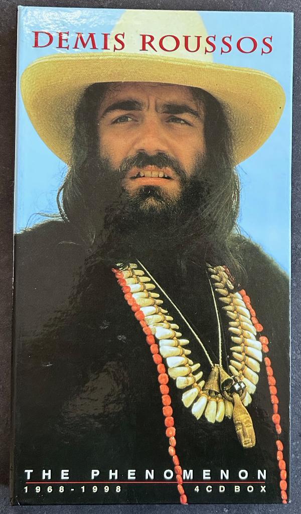 DEMIS ROUSSOS - The phenomenon 1968-1998 ( 4CD Boxset ), Cd's en Dvd's, Cd's | Pop, Zo goed als nieuw, 1960 tot 1980, Boxset, Verzenden