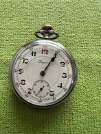 Longines Vintage Opwindbaar Zakhorloge, Ophalen, Staal, Zakhorloge, Longines