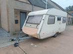 Zeer nette caravan – recent onderhoud 09/2024, nieuwe banden, Caravans en Kamperen, Home-car, Particulier, Tot en met 4