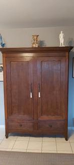 antieke kleerkast met laden, in goede staat, Ophalen