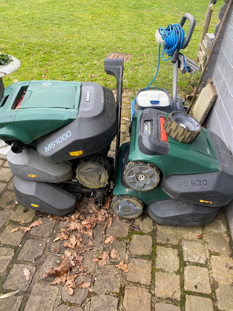 Robomow RS pièces, Tuin en Terras, Ophalen, Gebruikt, Accu-grasmaaier, Mulchfunctie