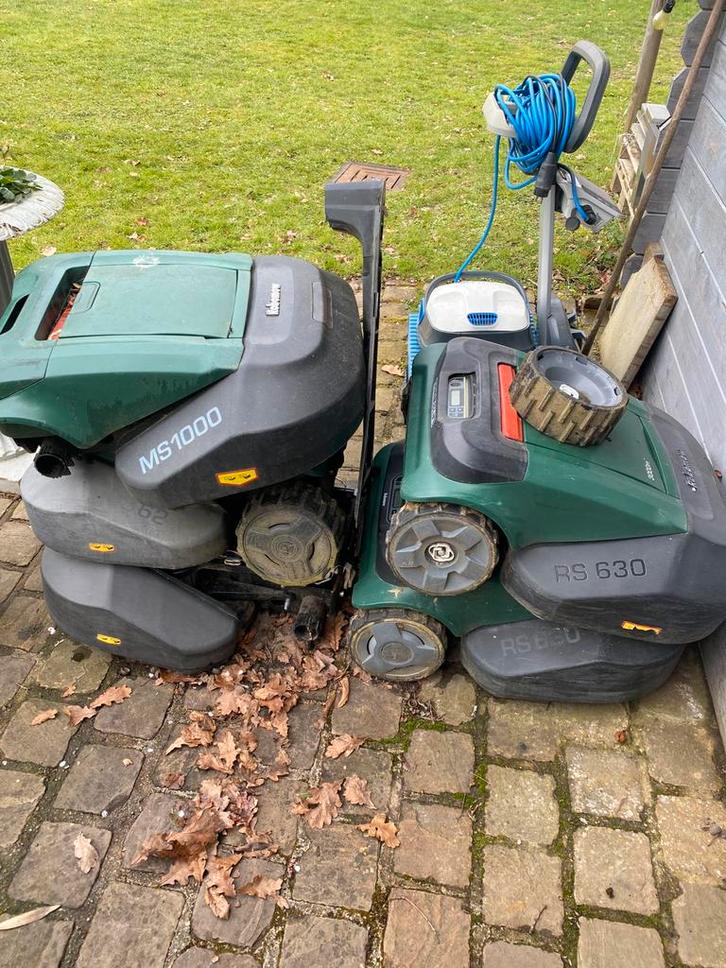 Robomow RS pièces, Jardin & Terrasse, Tondeuses à gazon, Utilisé, Tondeuses à gazon sur batterie, 50 cm ou plus, Fonction de mulching