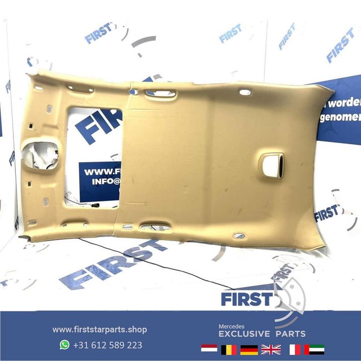 W164 ML63 AMG beige Dakhemel bekleding Mercedes M Klasse 200, Auto-onderdelen, Ruiten en Toebehoren, Mercedes-Benz, Gebruikt, Ophalen of Verzenden