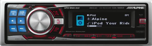 Autoradio alpine CDA-9886R avec télécommande, Autos : Divers, Autoradios, Comme neuf, Enlèvement