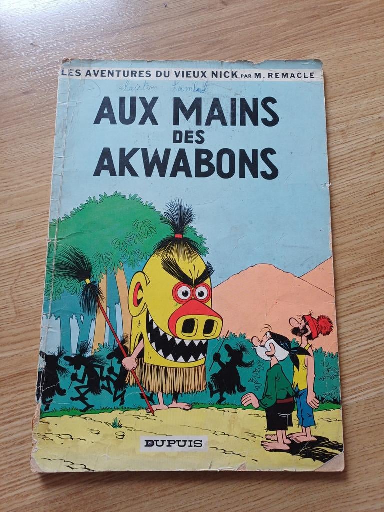 Bd Vieux Nick 7 EL, Eén stripboek, Ophalen of Verzenden, Gelezen, M. Remacle