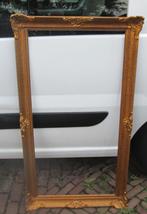 Beau cadre baroque ancien en bois doré - 134x74/120x60, Enlèvement ou Envoi, Comme neuf, Bois