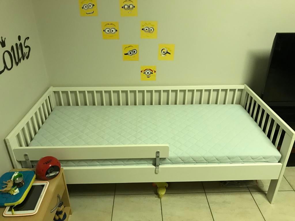 Kinderbed, Ophalen, Matras