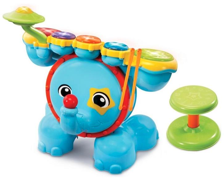 VTech Rock & Leer Drumstel, Kinderen en Baby's, Speelgoed | Vtech, Gebruikt, 2 tot 4 jaar, Ophalen