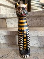 Vintage hout handgemaakt beeld, Ophalen of Verzenden