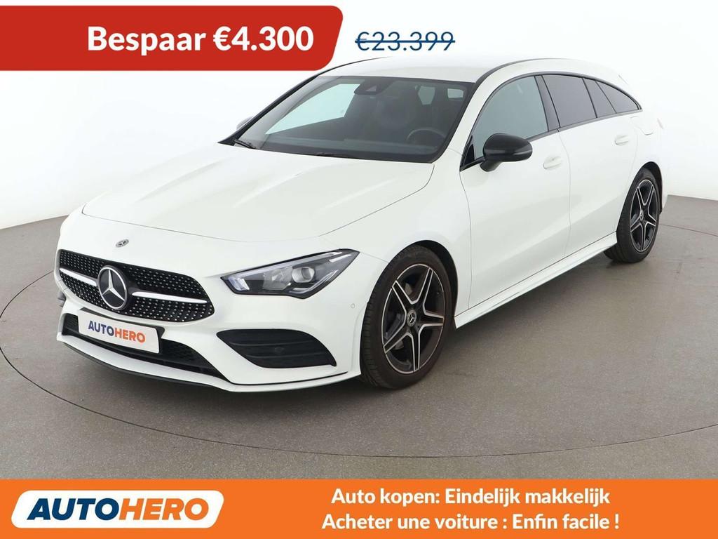 Mercedes-Benz CLA-Klasse 180 CLA 180 Shooting Brake AMG Line, Auto's, Mercedes-Benz, CLA, Gebruikt, 136 pk, Wit