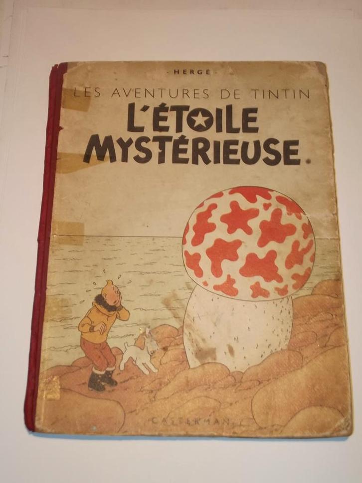 tintin - L'étoile Mystérieuse, Boeken, Stripverhalen, Gelezen, Eén stripboek, Ophalen of Verzenden